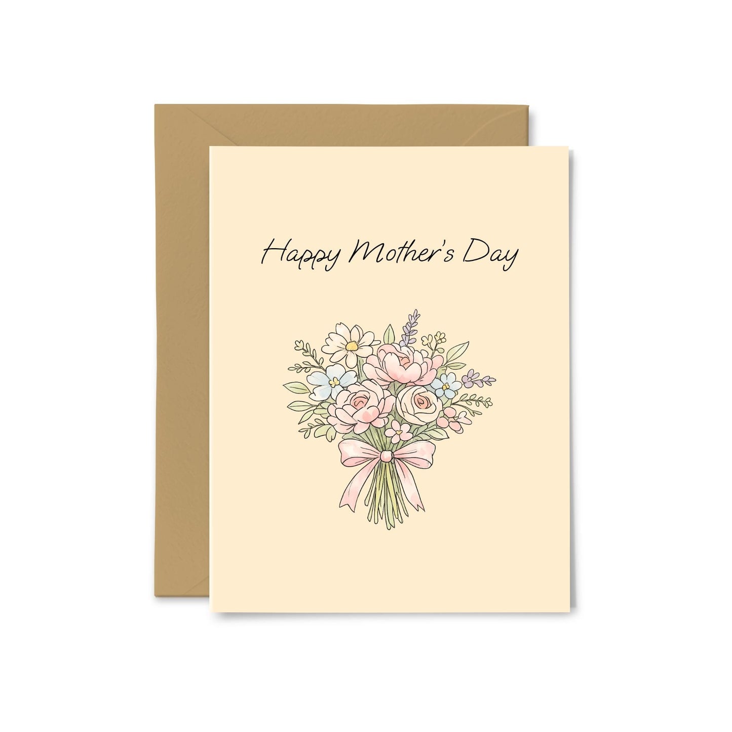 “Happy Mother's Day” Wild Flowers Greeting Card