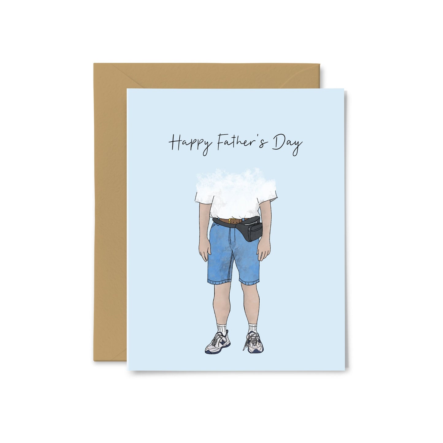 “Happy Father's Day” Dad Shoes Greeting Card