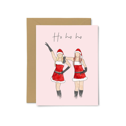 “Ho ho ho” Holidays Greeting Card