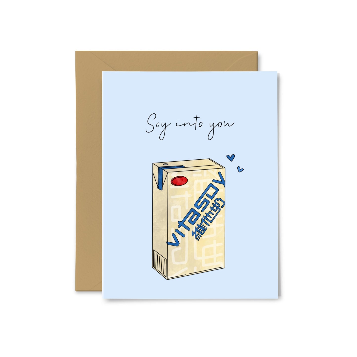 “Soy Into You” Vitasoy Greeting Card