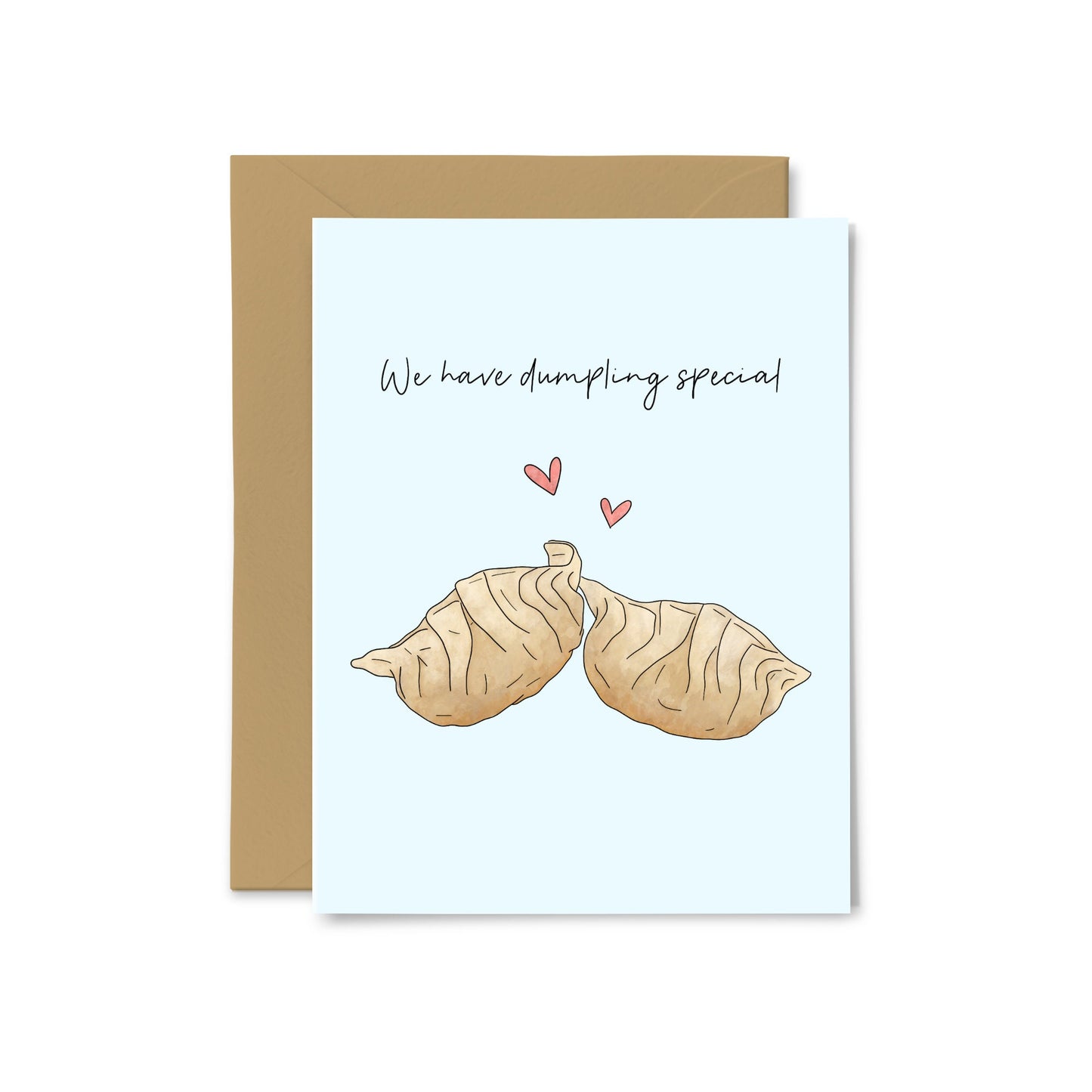 “We Have Dumpling Special” Dumpling Greeting Card